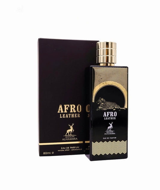 MAISON ALHAMBRA AFRO LEATHER - 80 ML EAU DE PARFUM UNISEX