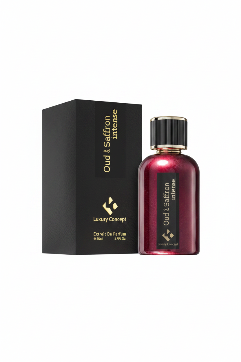 Oud And Saffron Intense - Sfondo Bianco