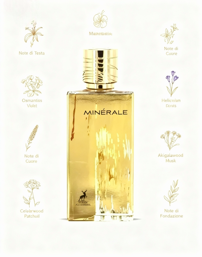 MAISON ALHAMBRA MINÉRALE GOLD - 100 ML EAU DE PARFUM UNISEX