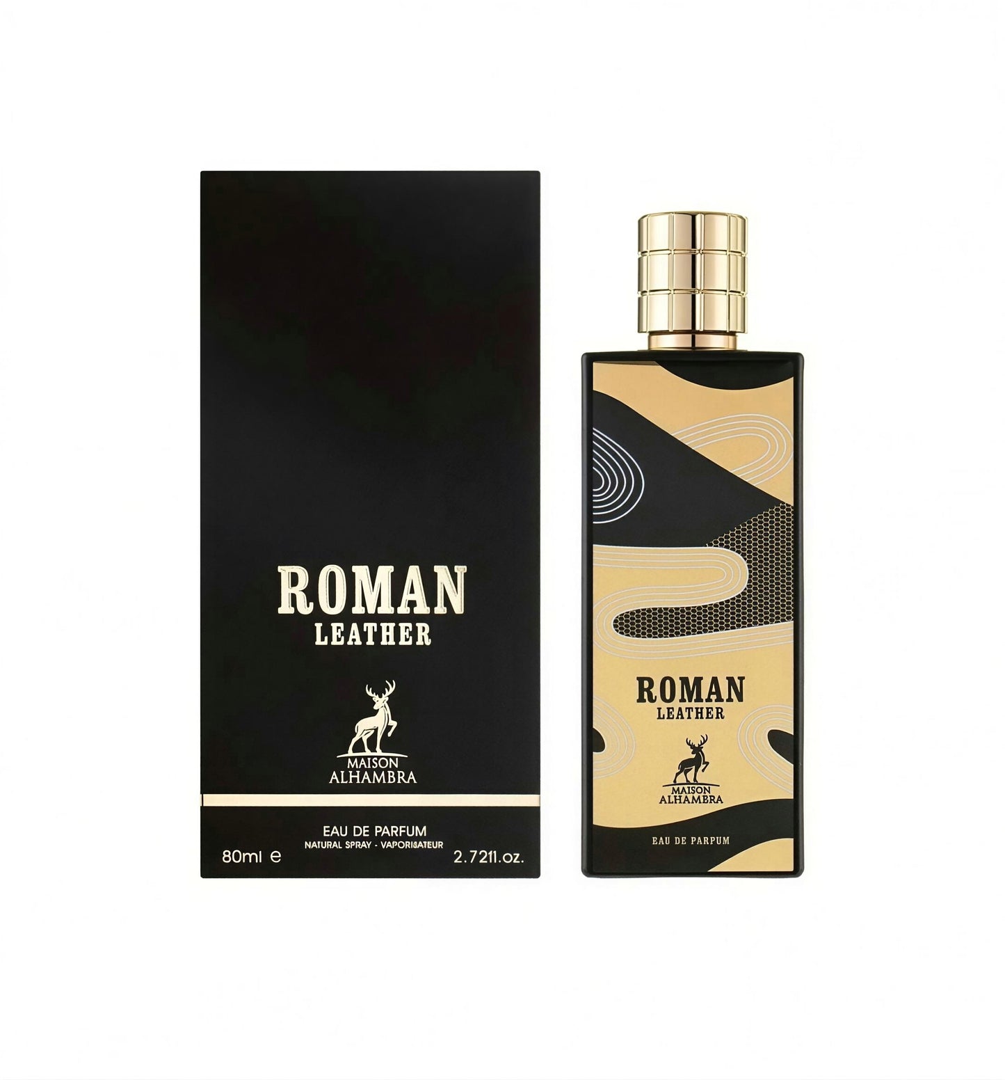 MAISON ALHAMBRA ROMAN LEATHER - 80 ML EAU DE PARFUM UNISEX