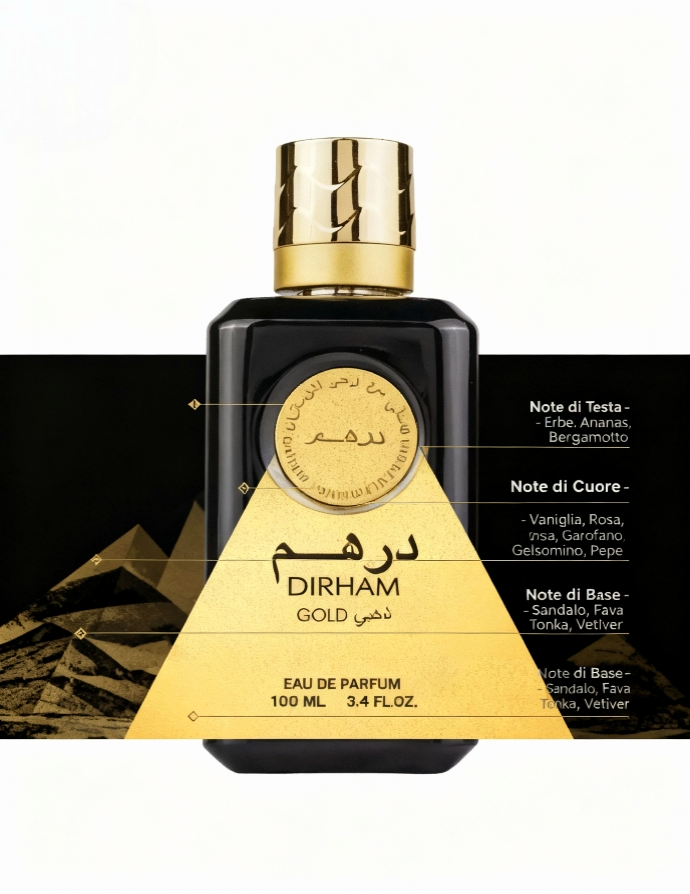 ARD AL ZAAFARAN DHIRAM GOLD - 100ML EAU DE PARFUM UNISEX