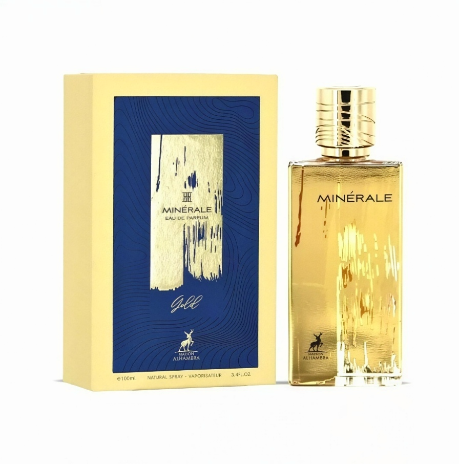 MAISON ALHAMBRA MINÉRALE GOLD - 100 ML EAU DE PARFUM UNISEX